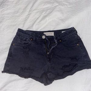 Ripped Jean shorts